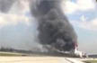 Airplane fire at Florida airport injures 15